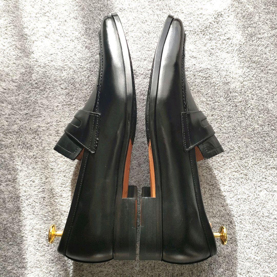 【極美品】チェントフェリーナ　ローファー　【26cm】本革　黒