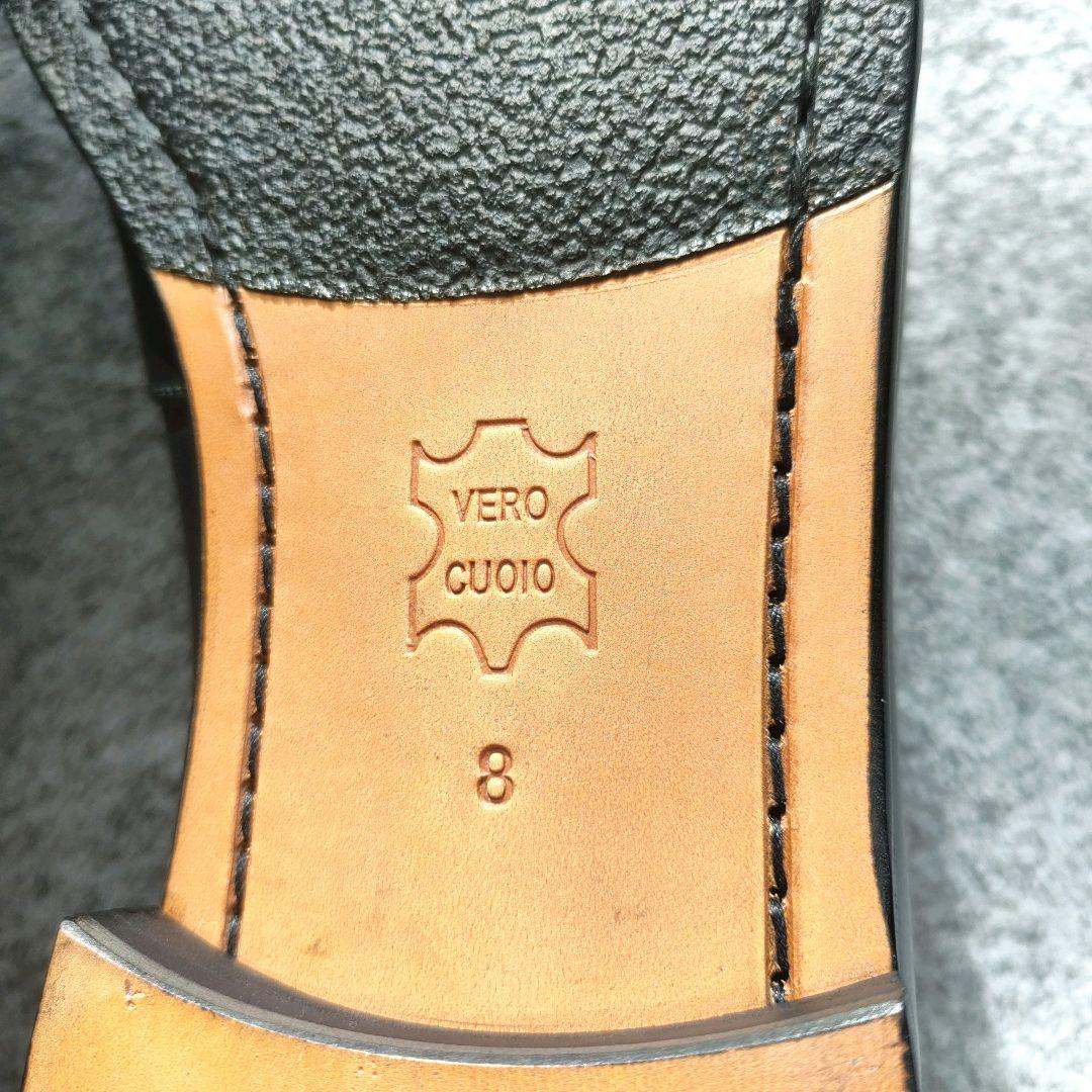 【極美品】チェントフェリーナ　ローファー　【26cm】本革　黒