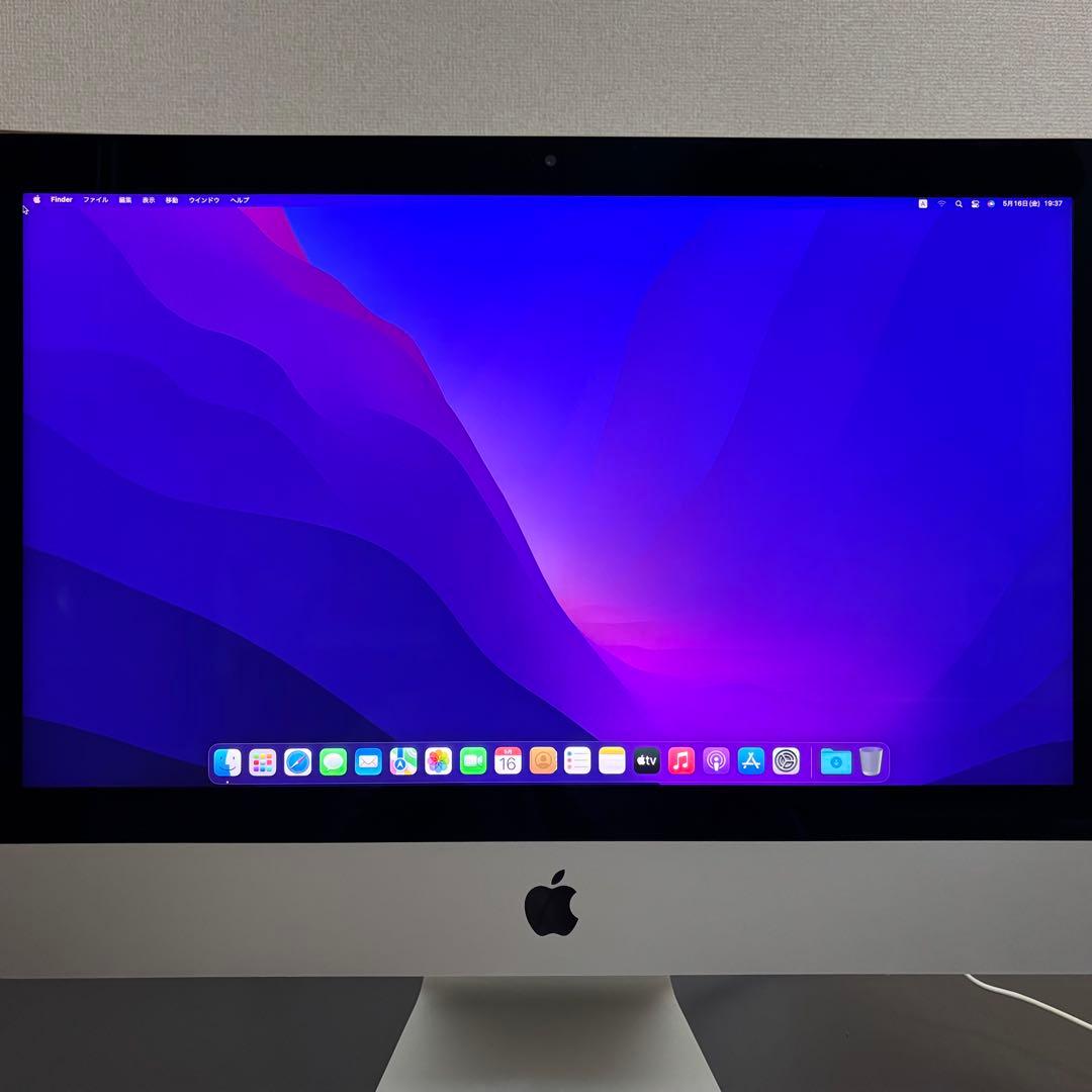 Macデスクトップ Apple iMac 4K 21.5 2015 3.1 i5 SSD 1TB