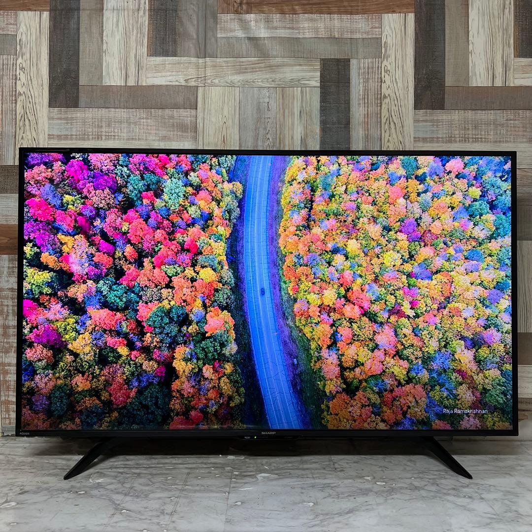 即日受渡❣️全国送料込シャープ50V型液晶 テレビ AQUOS 2番組同時録画可