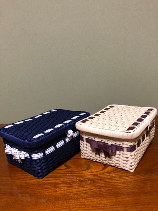 にゃんパラ様　オーダーカゴ完成品