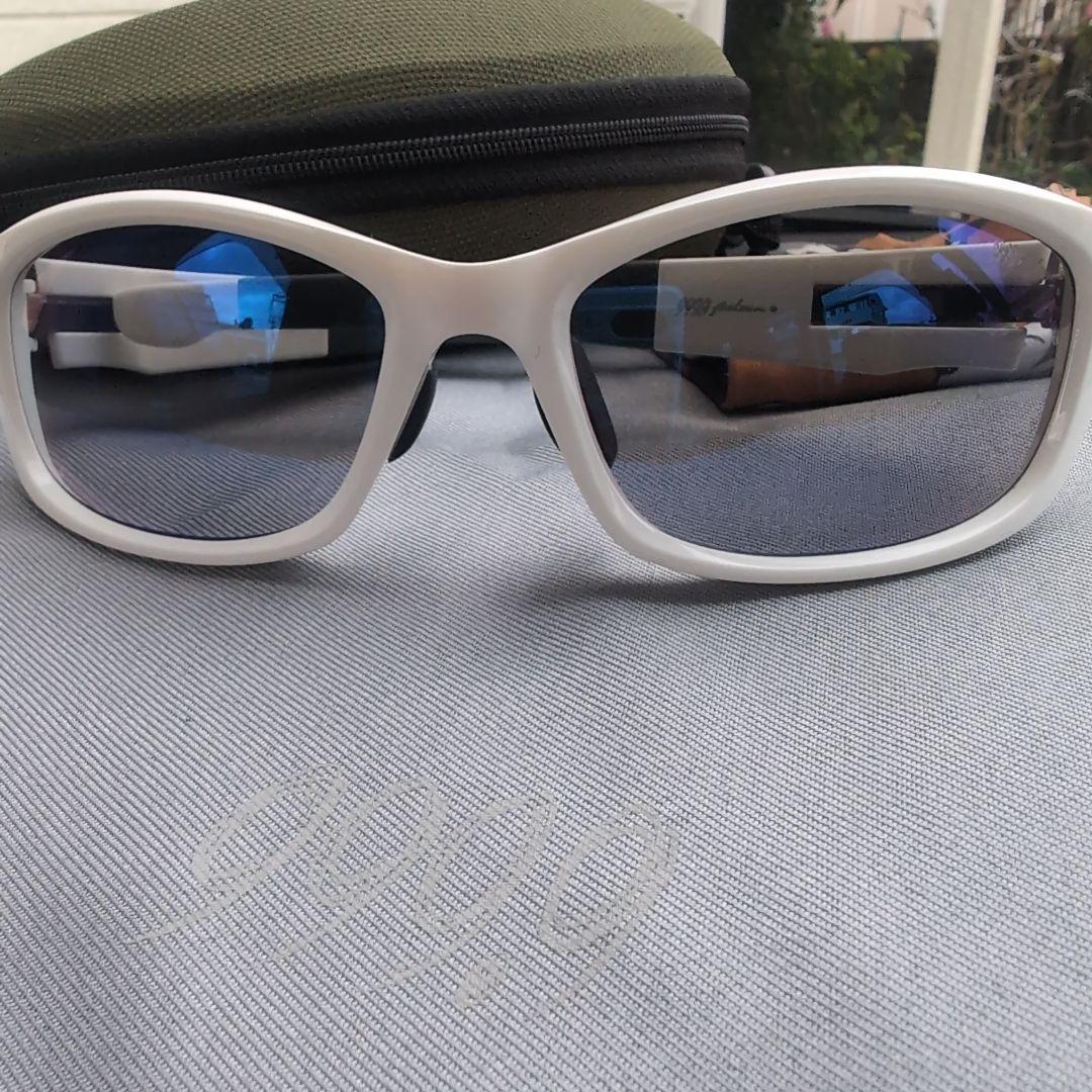 9999 platinum スポーツサングラスホワイト