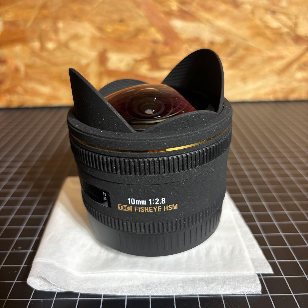キャノン用　SIGMA 10mm F2.8 EX DC FISHEYE HSM