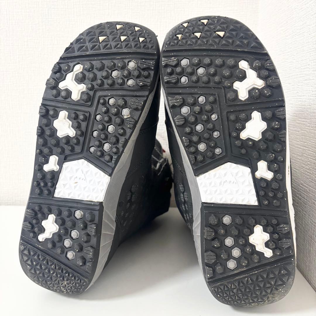 BURTON ION スノーボードブーツ ブラック/レッド 27.5cm