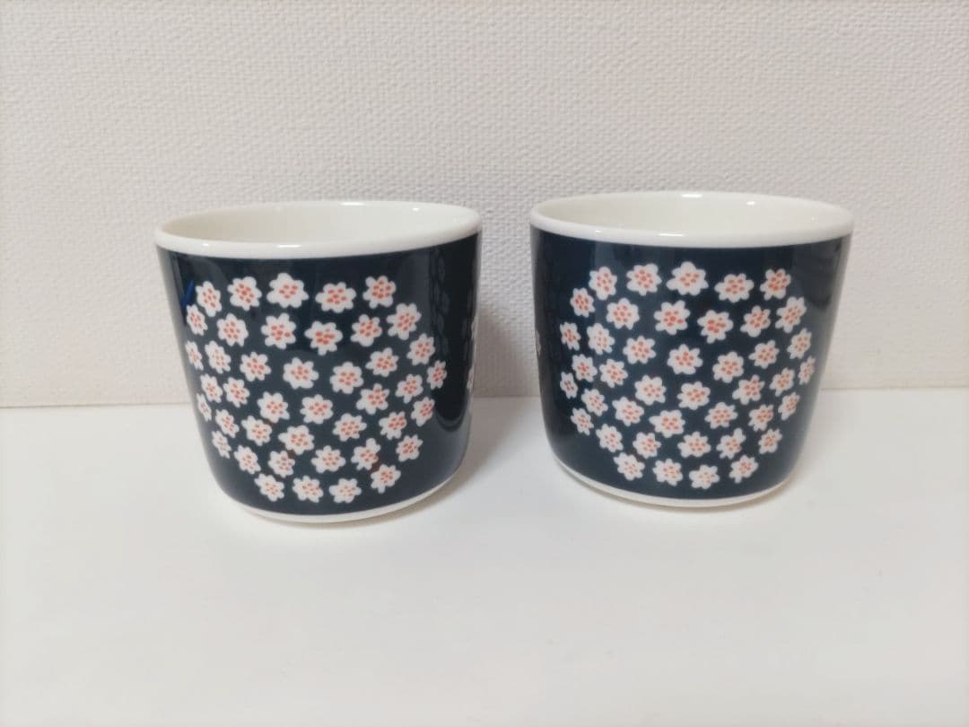 marimekko　マリメッコ　PUKETTI　プケッティ 廃盤品　ネイビー
