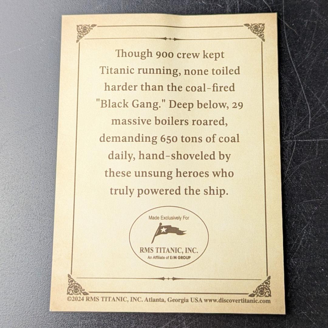 タイタニック号 引き上げ石炭 破片 COA付 1994年回収 実物資料