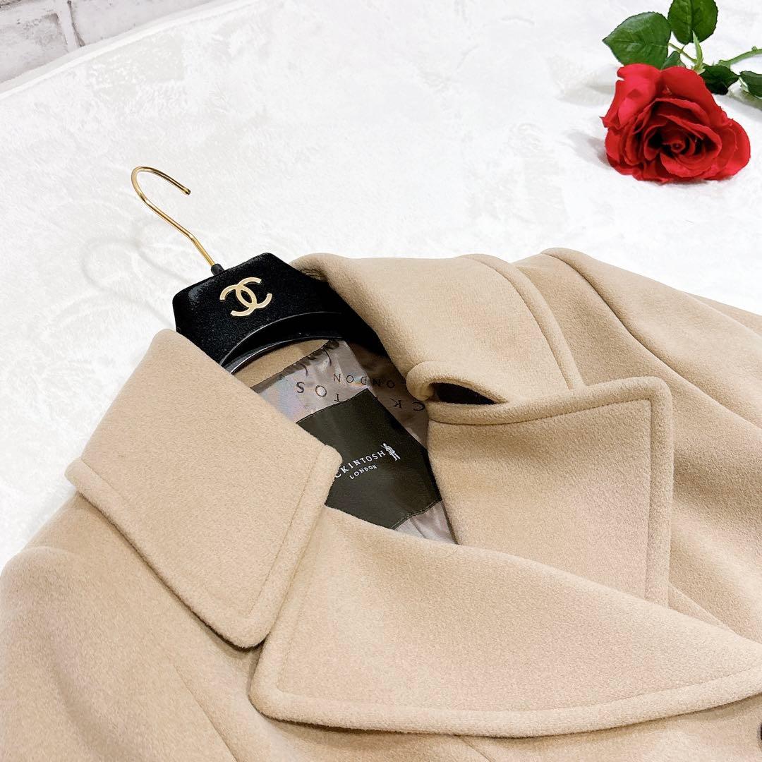 未使用✨　マッキントッシュ　ロンドン　ピーコート　カシミヤ　XXL