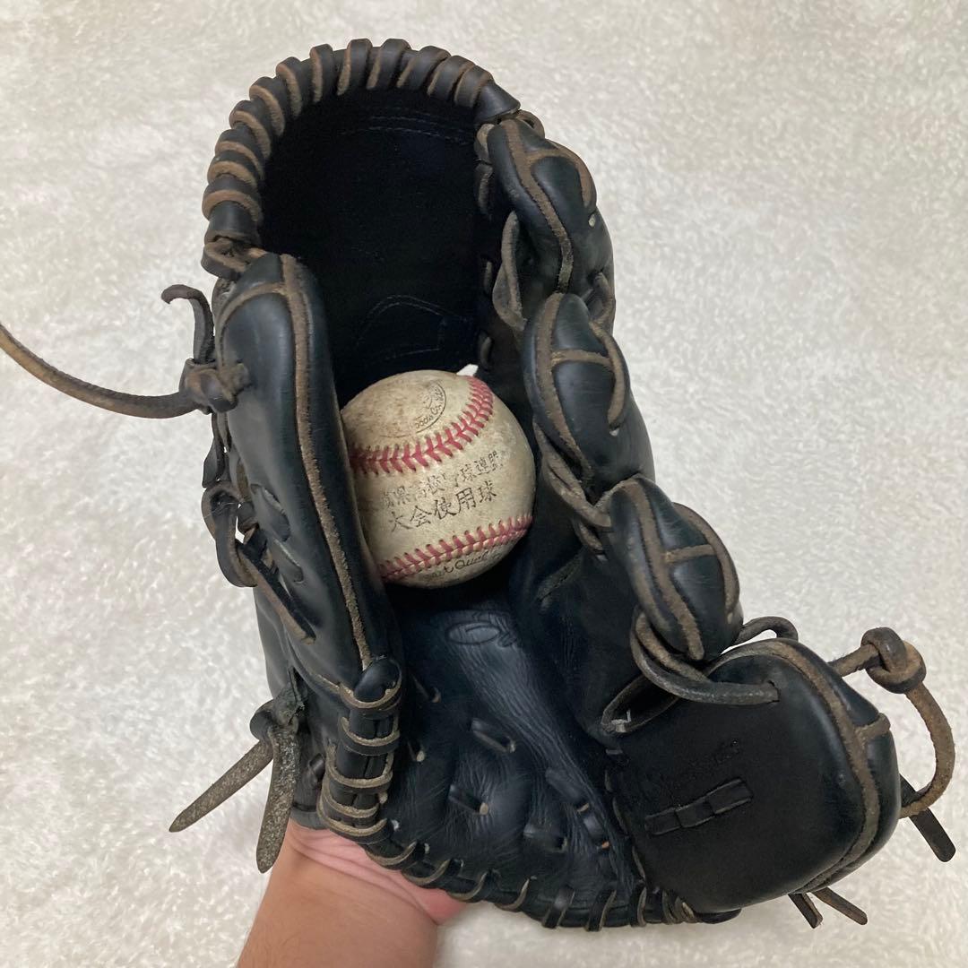 ナイキ 硬式用 投手用 謝道 野球グローブ 黒 SHADO Elite J
