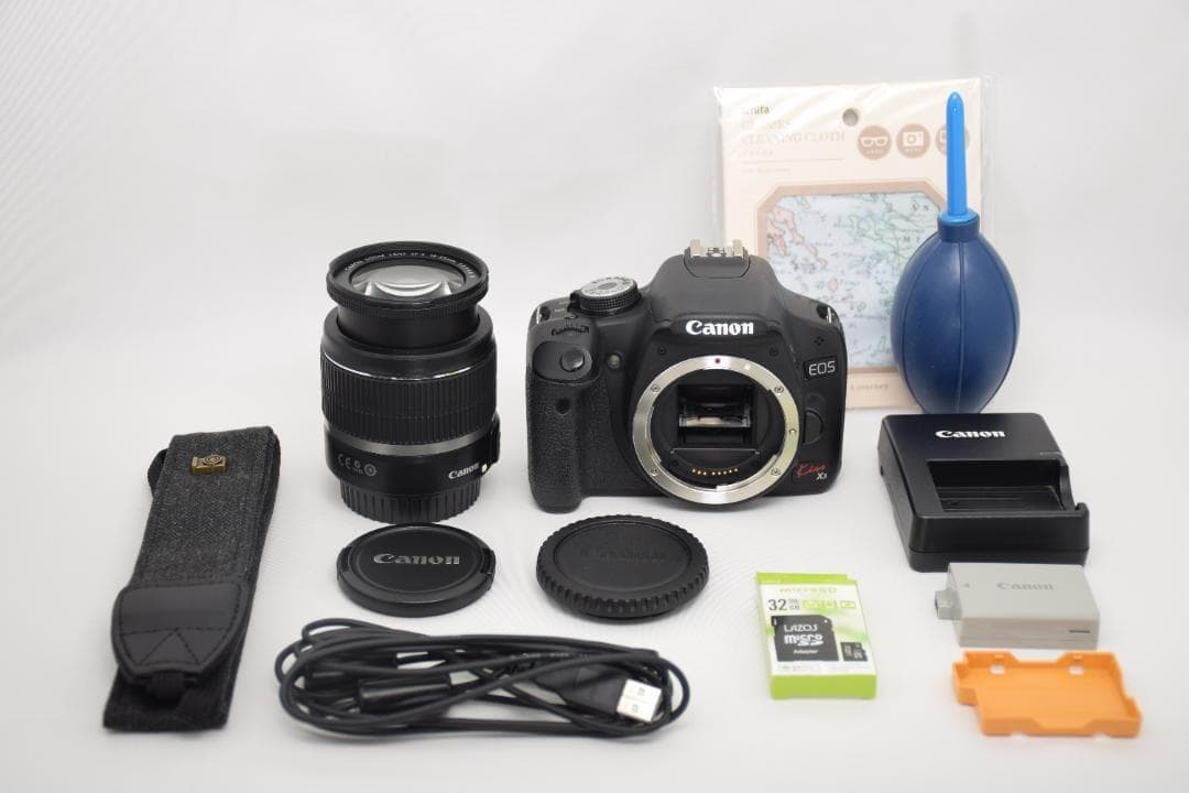 手軽にカメラデビュー✨Canon Kiss X3 一眼レフカメラ 人気機種 入門