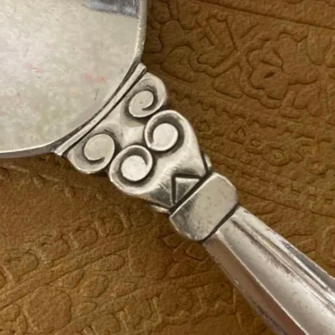 【ジョージジェンセン】純銀/約120g ディナースプーン 2点【エコーン】