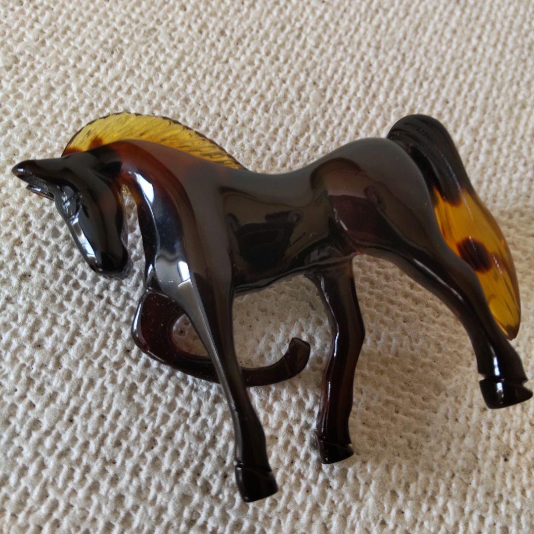 鼈甲 馬 ブローチ美品高級