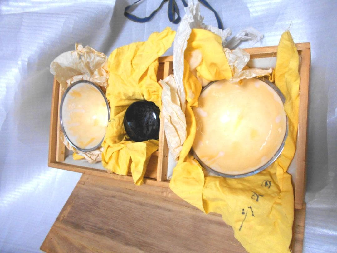 七宝焼き抹茶茶碗（大、小、ナツメ）