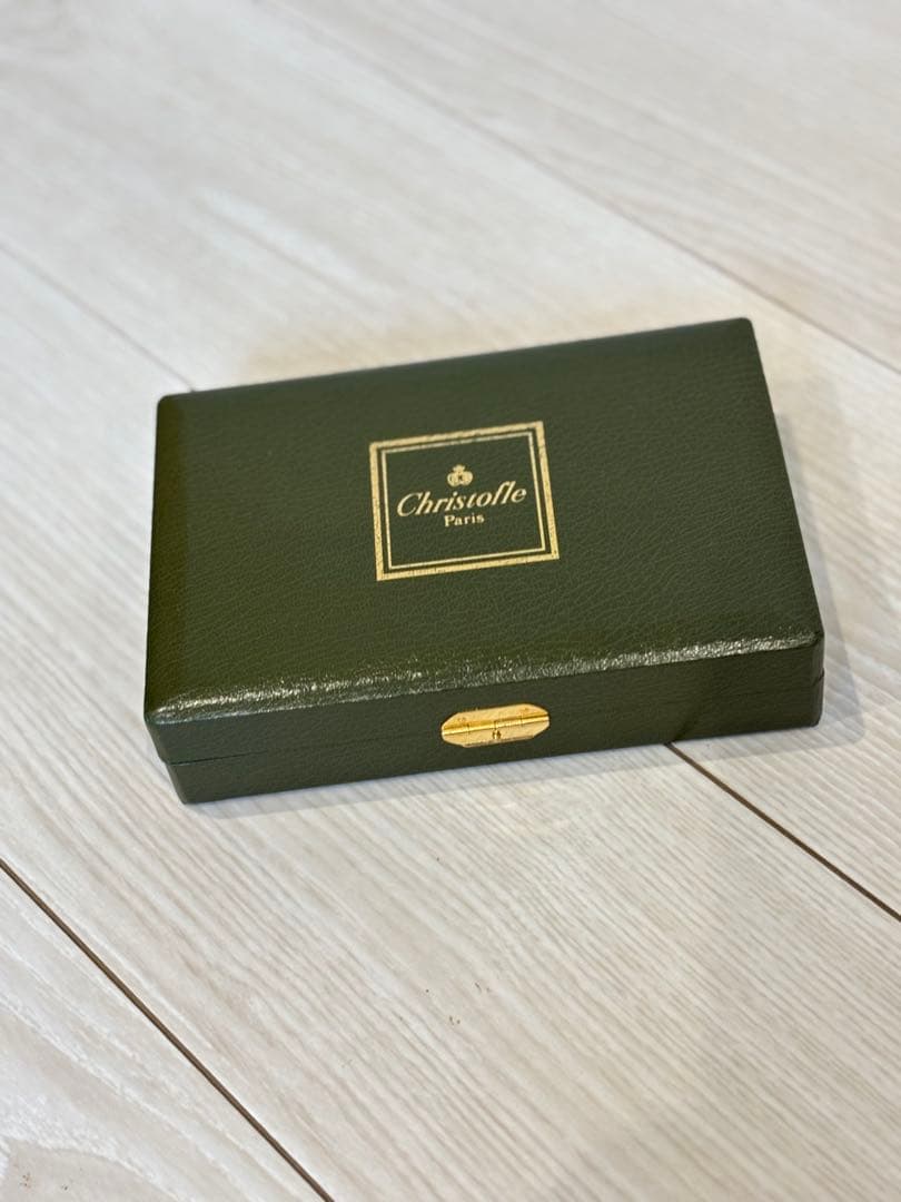 Christofle 新品未使用 ２人用 スプーン＆フォークセット 専用ケース付