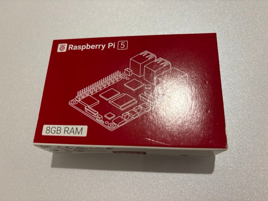 Raspberry Pi 5 8GBのセット
