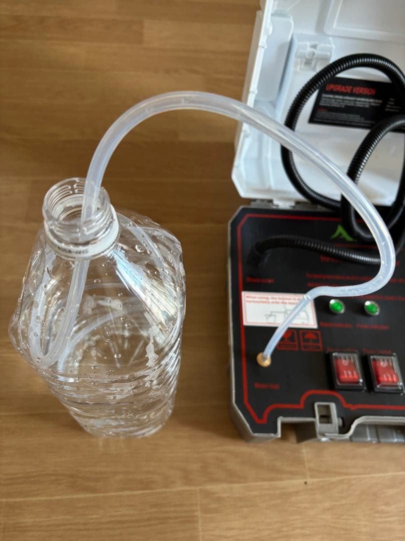 高温加圧スチーム洗浄機 、エアコン、キッチの油汚れ清掃に　エアコン清掃シート付き