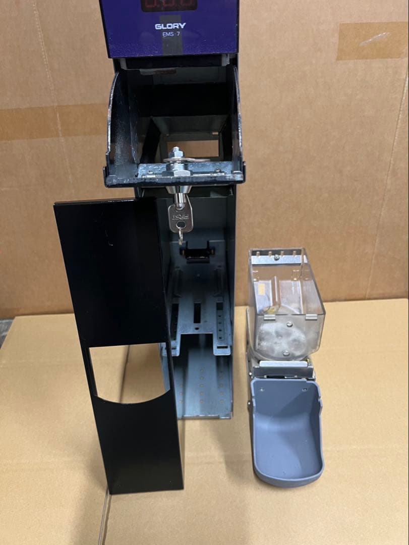 両替機　1000円→100円×10枚　グローリーEMS-7（改）令和6年新札対応