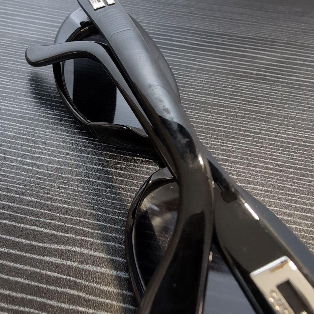 GUCCI イタリア製 Gロゴ装飾スリムオーバルレディースサングラス度無し