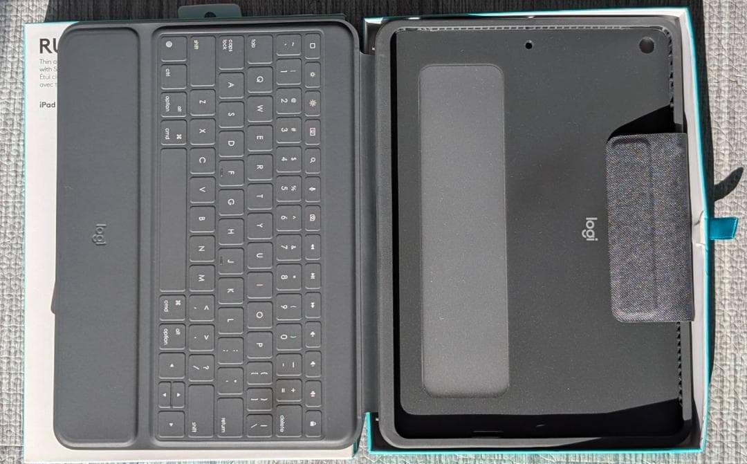 Logitech Rugged Folio キーボードケース iPad 7/8