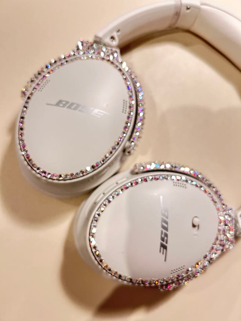 未使用！BOSE QuietComfort45デコヘッドフォンスワロフスキーキラ