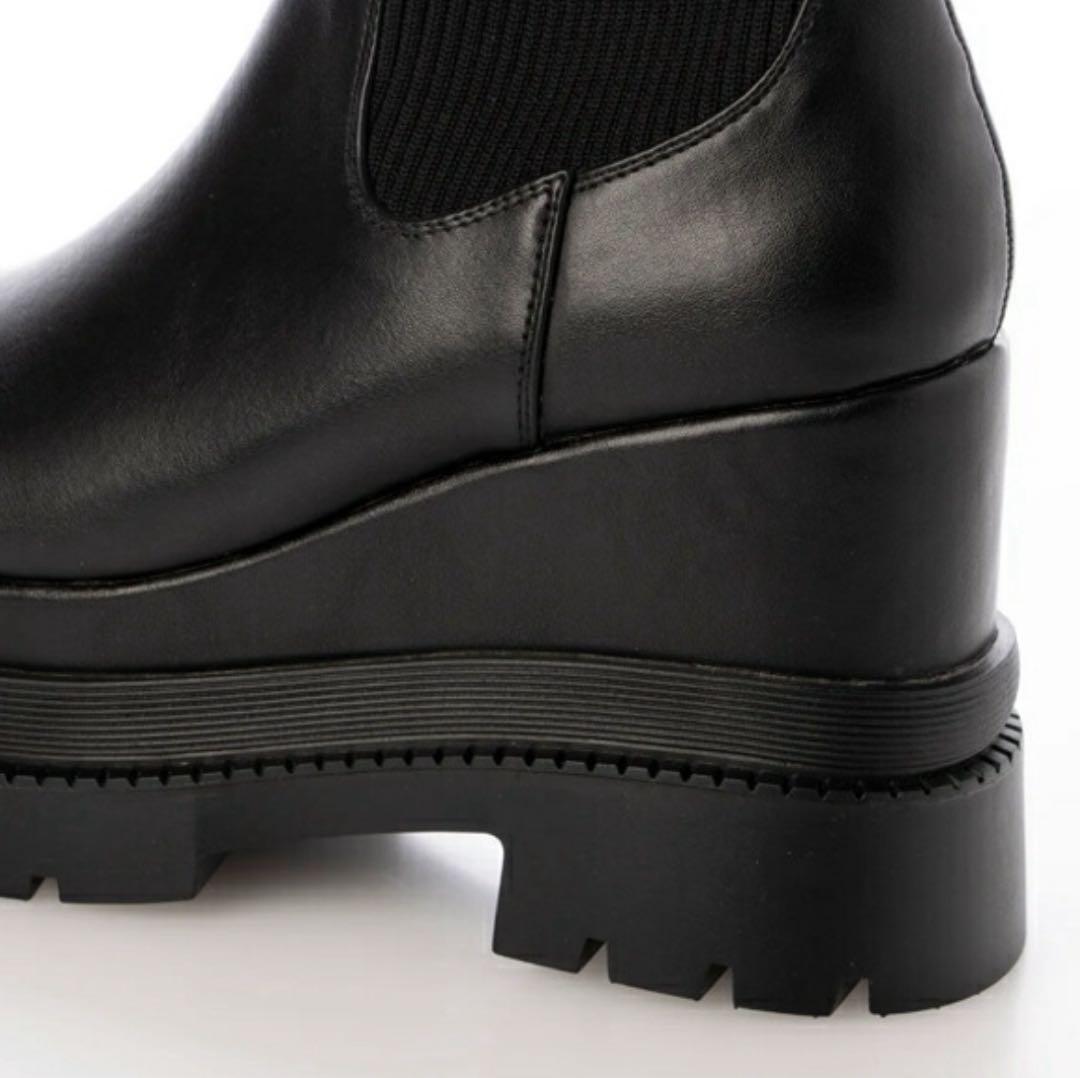 EVOL イーボル 11cmニットショートブーツ　Sサイズ