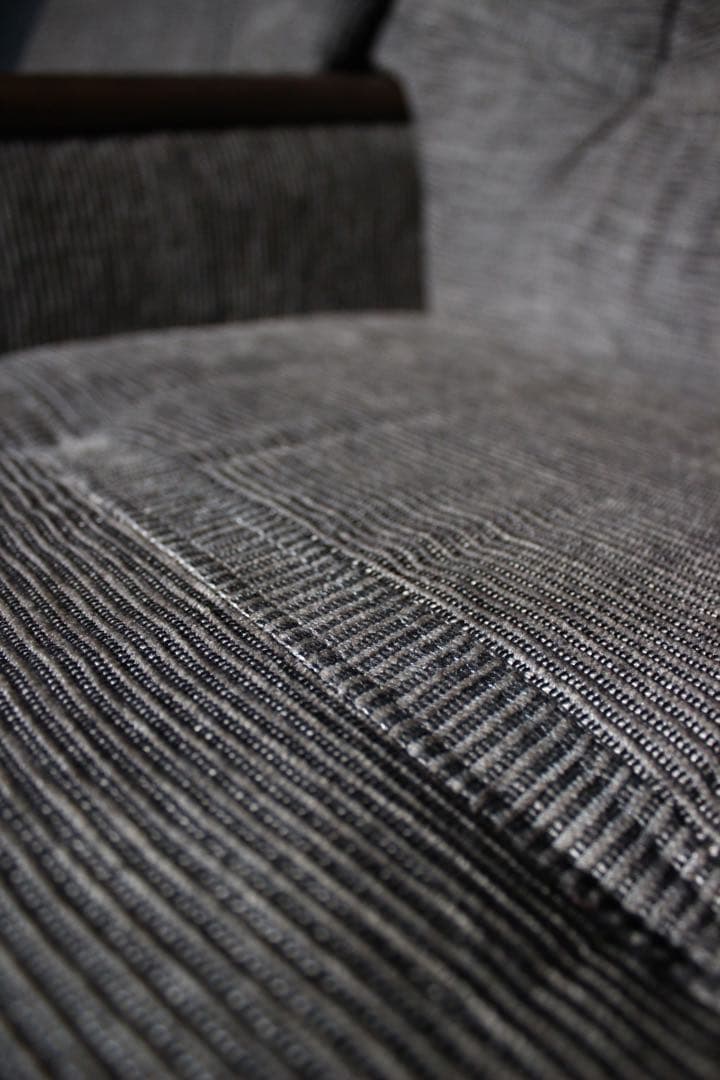 自社配達可〜カリモク20万 アームソファ ×2 ファブリック 1人掛けオールド