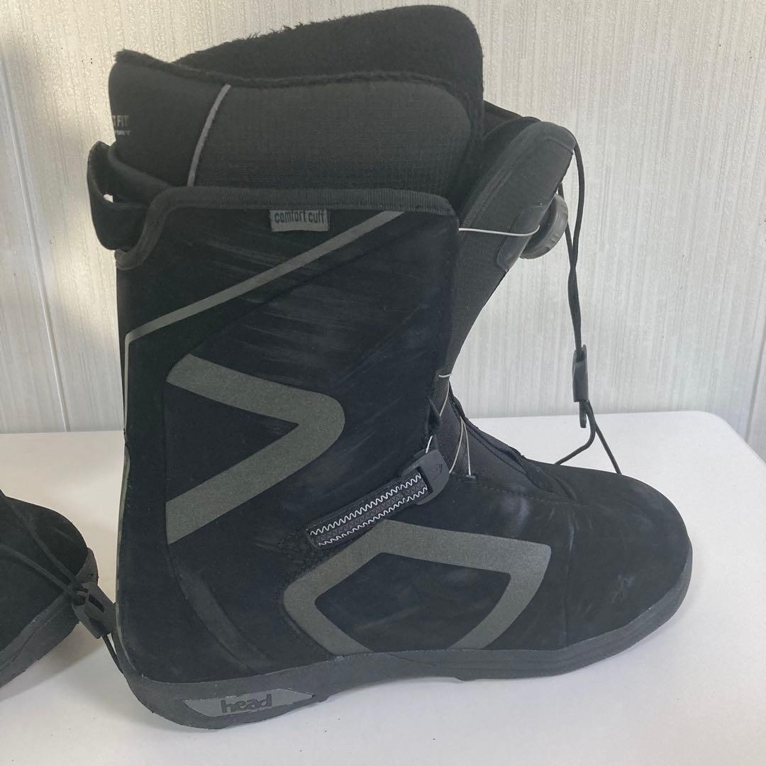 HEAD◆スノーボードブーツ/28cm/BOA/BLK/SIVTM スキー