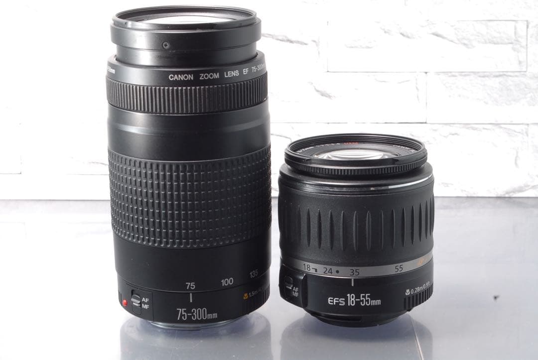 美品 Canon EOS 80D ダブルレンズキット Wi-Fi搭載　スマホ転送