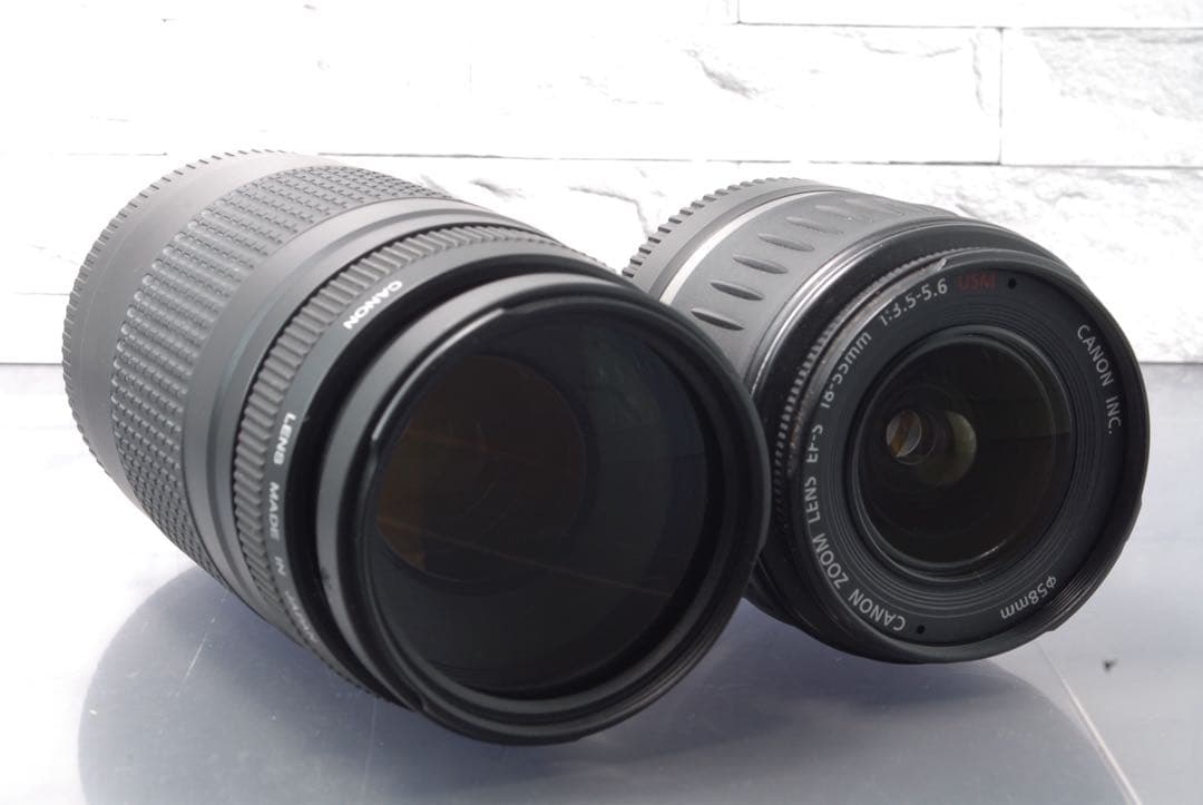 美品 Canon EOS 80D ダブルレンズキット Wi-Fi搭載　スマホ転送