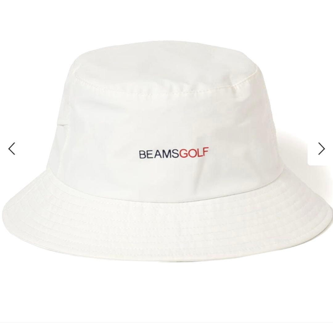 【新品】BEAMS GOLF バケットハット ホワイト