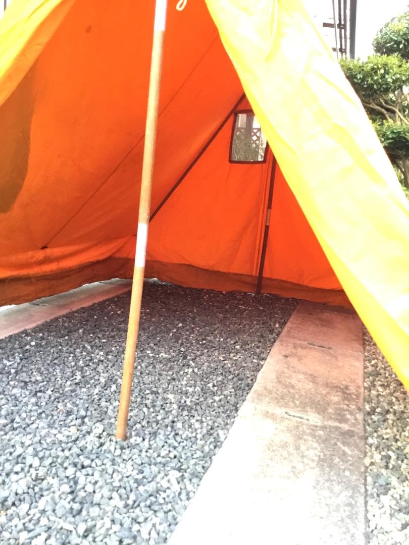 ６０年前の昭和レトロ三角テント２人用