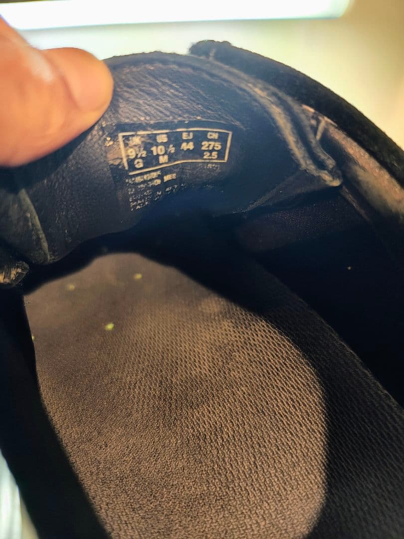 goretex クラーク ブラックスエード