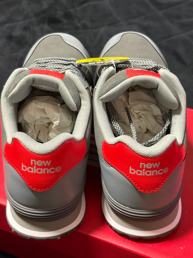 New Balance 安全靴 グレー/レッド　限定カラー