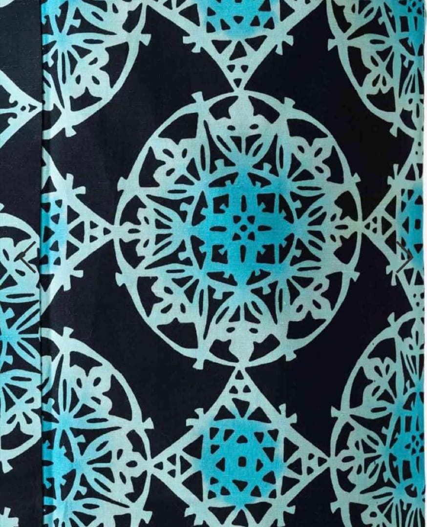 新品三松オリジナル浴衣「万華鏡」（青）