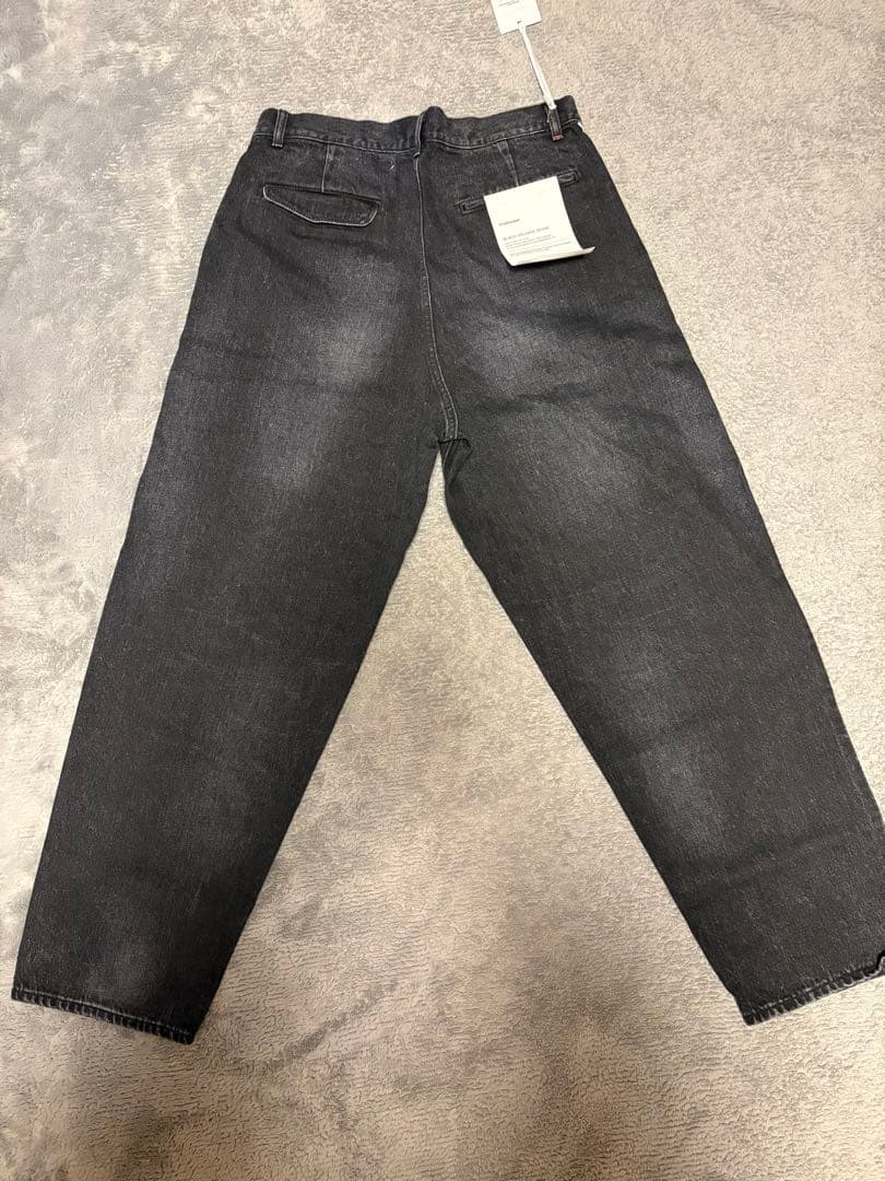 な*お様 Graphpaper Selvage Two Tuck Tapered