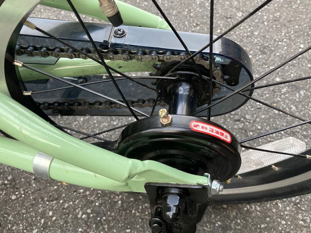 【ルイガノ】キッズバイク K16lite 16インチ グリーン 送料込み