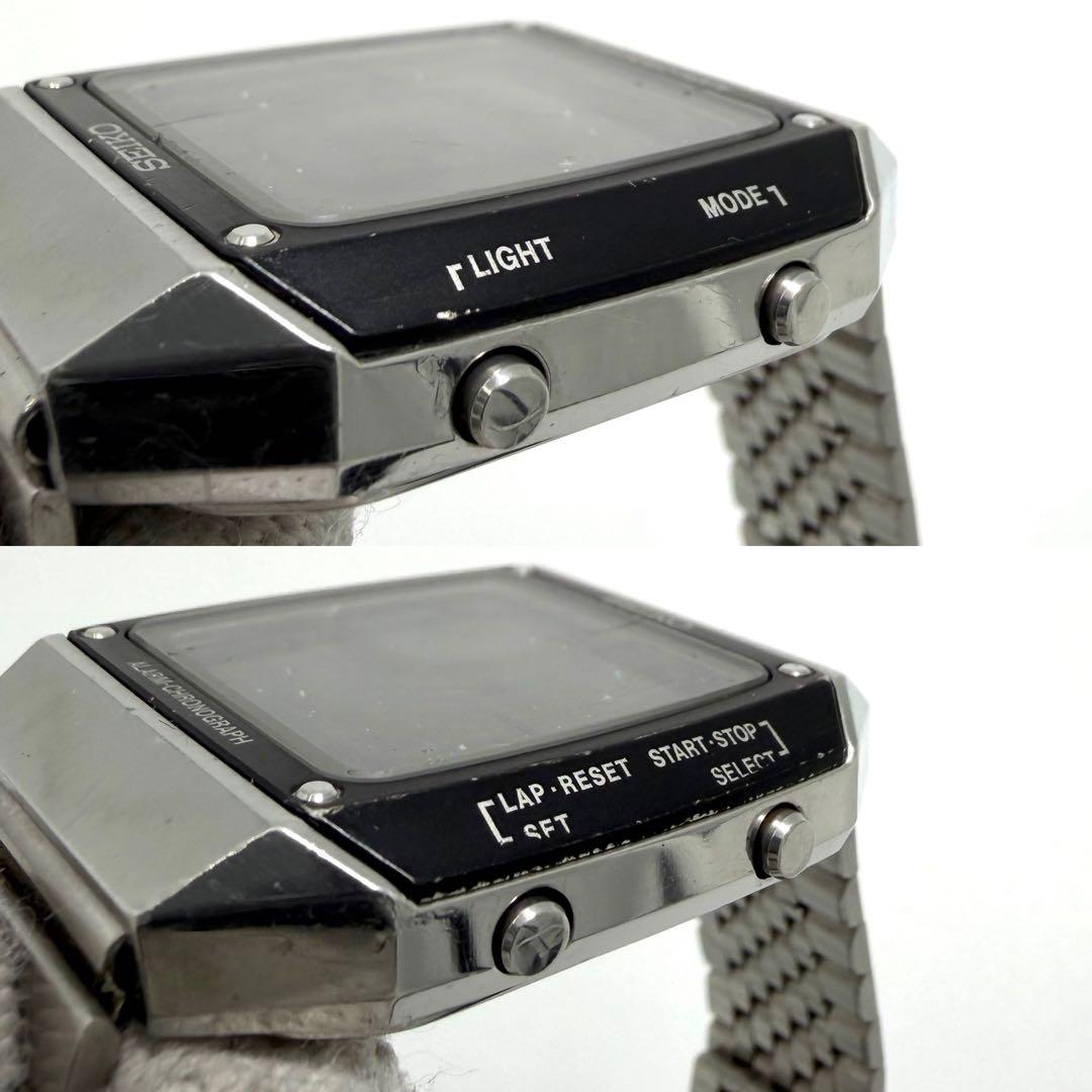 【希少】SEIKO 腕時計 デジボーグ メンズ G757-401A デジタル