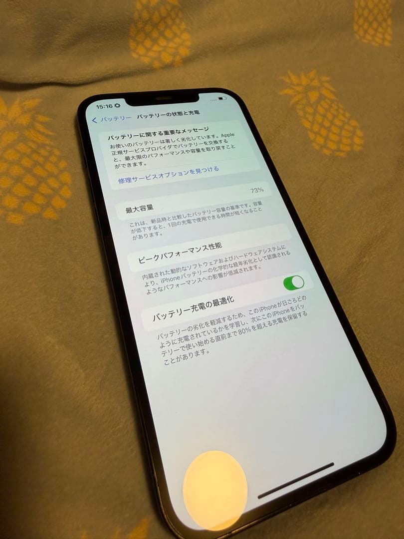 iPhone12promax カメラ消音可 256GB