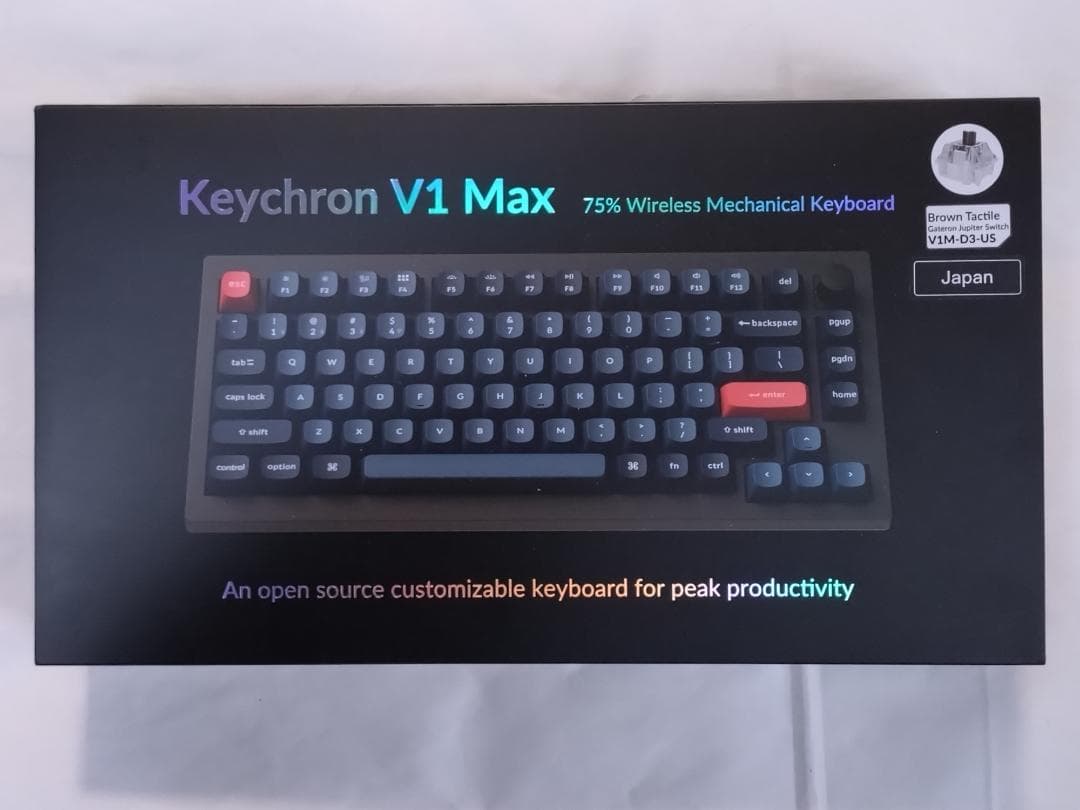 Keychron V1 Max ワイヤレスキーボード