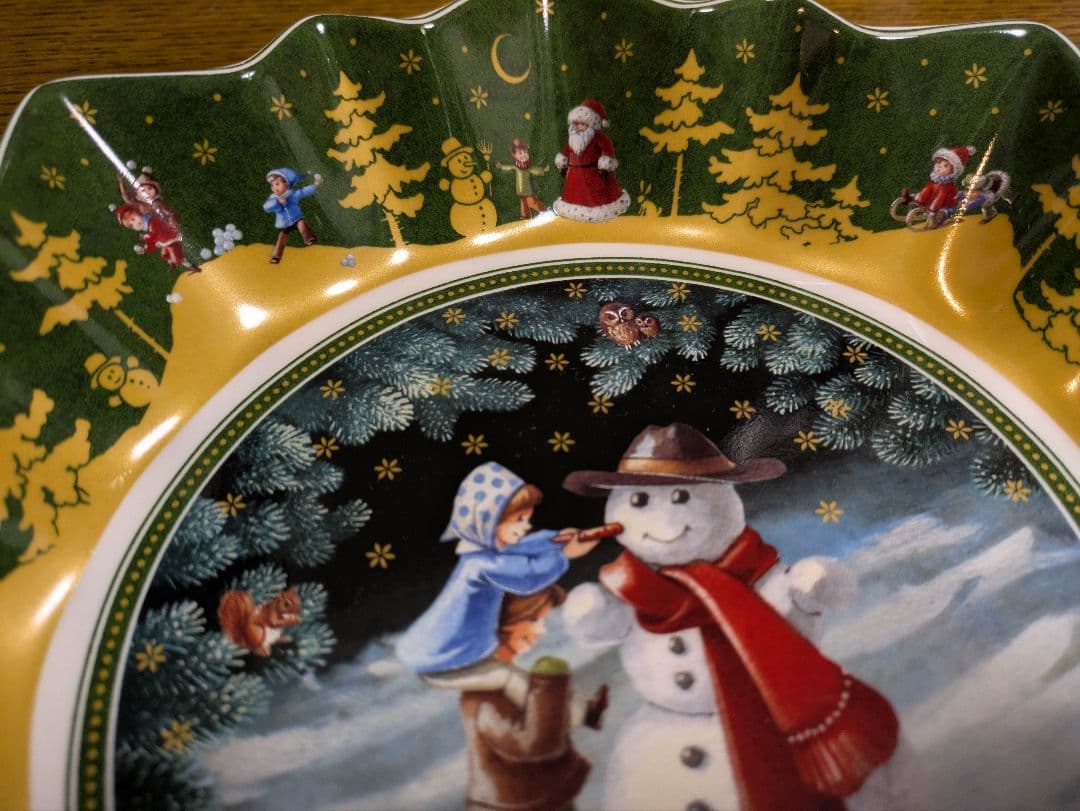 Villeroy & Boch クリスマス　プレート 皿　ビレロイ　ボッホ