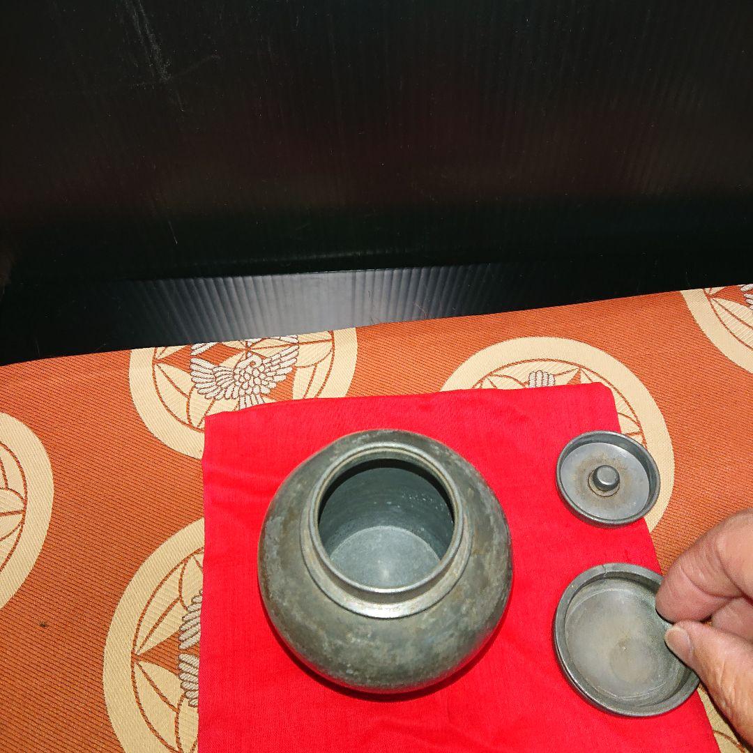 古錫、茶心壺、茶入