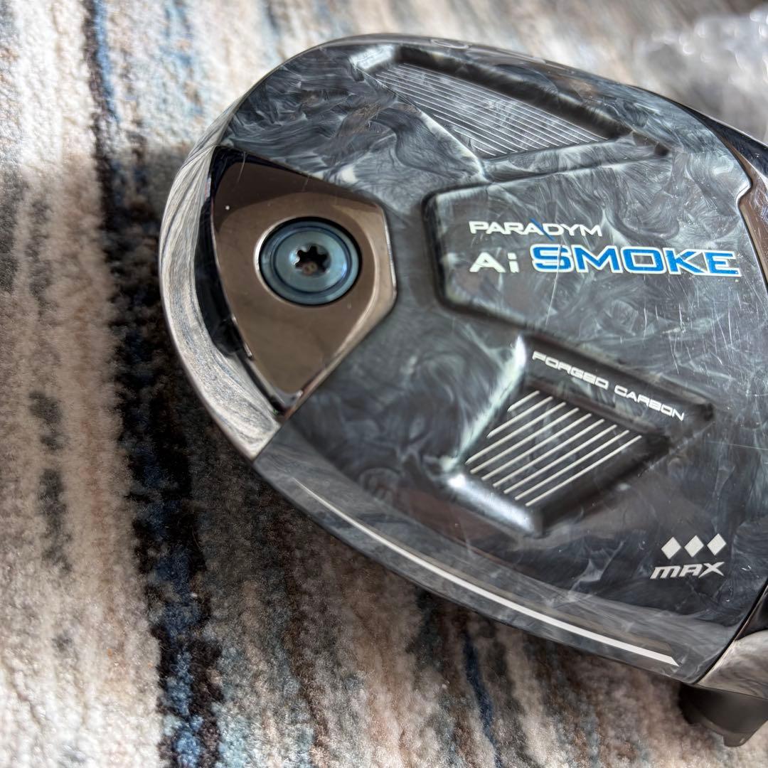 AIスモークトリプルダイヤmax 10.5度　ヘッド単品　ウエイト5個付