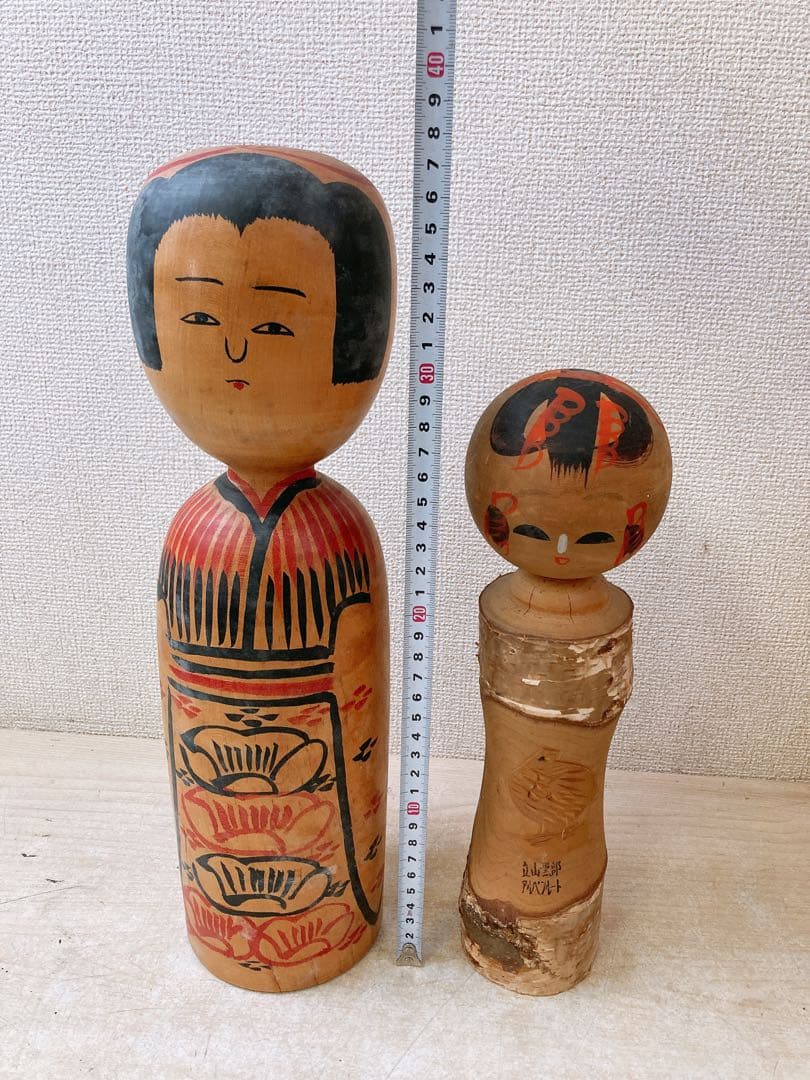 n*u様 こけし 28体 まとめ売り★昭和レトロ 郷土玩具 創作こけし 伝統こけ