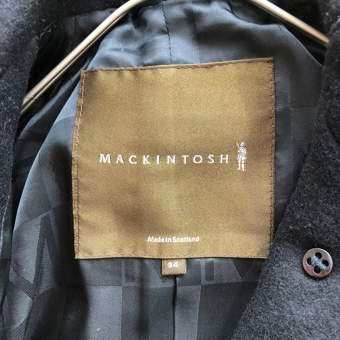 MACKINTOSH♪マッキントッシュ♪ウールコート　フード　スコットランド製