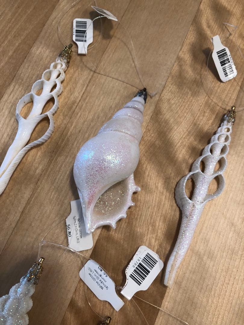 クリスマス オーナメント シェル ハワイ ロンハーマン wtw zara