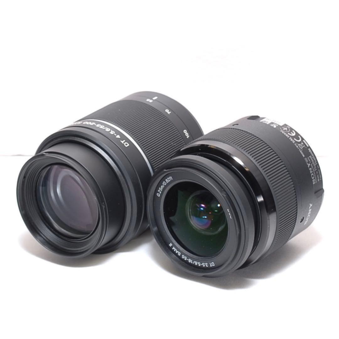 ✨美品✨SONY α58✨ダブルレンズ✨すぐに使えます✨清掃&動作確認済み✨