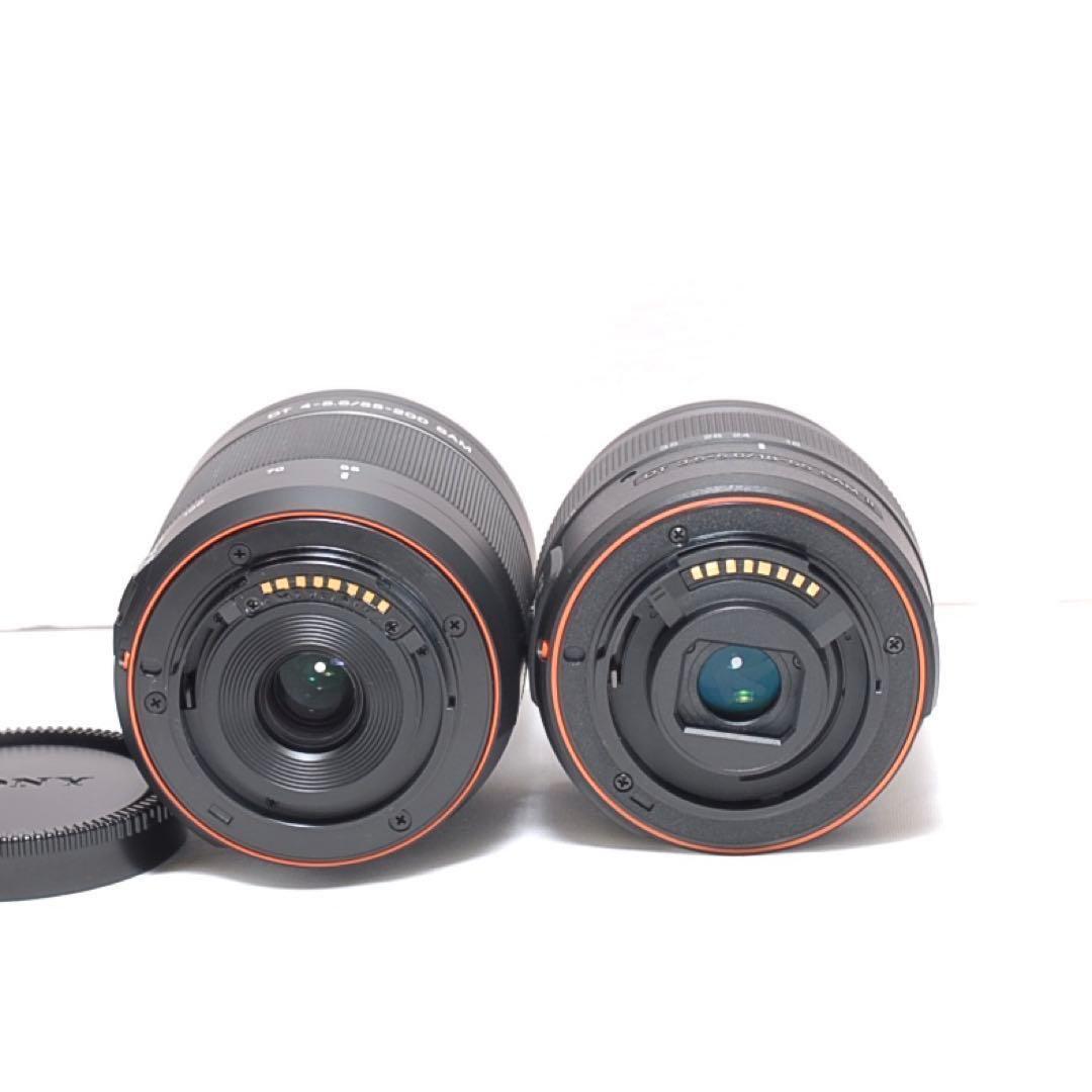 ✨美品✨SONY α58✨ダブルレンズ✨すぐに使えます✨清掃&動作確認済み✨
