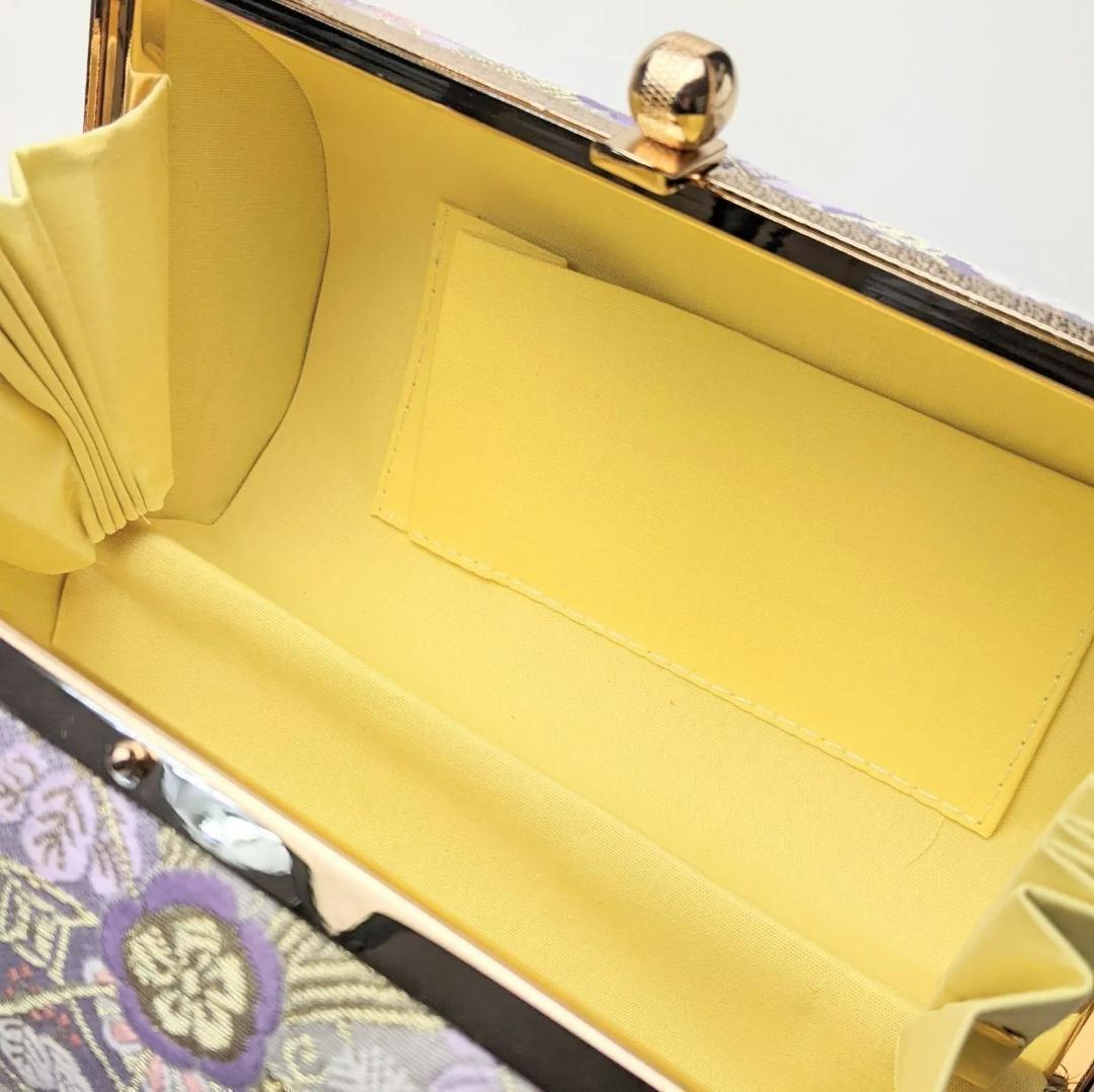 草履バッグセット 振袖 フォーマル 帯地 ゴールド フリーサイズ w22-6