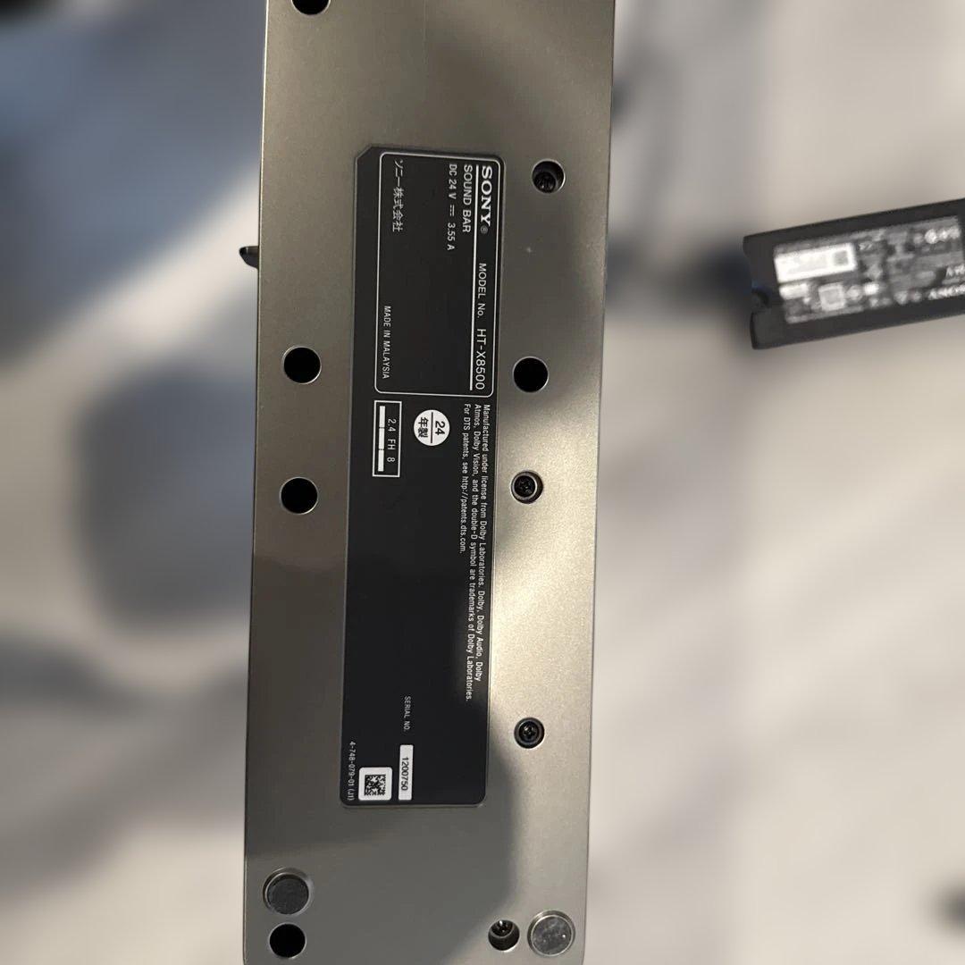 ハ*ル様 SONY サウンドバー ブラック 本体　SONY HT-X8500 2