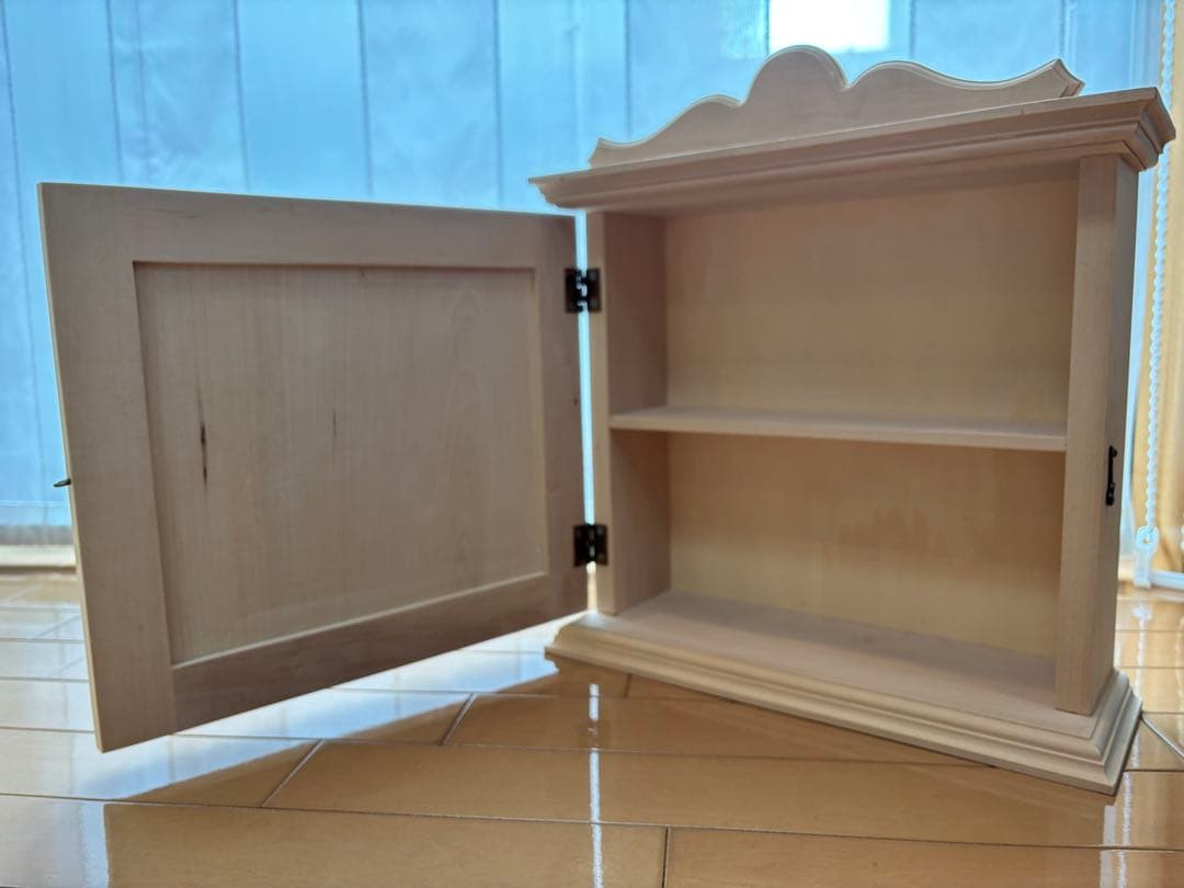 木製ラック クラシックスタイル 2段収納（トールペイント素材・オーストリア製）