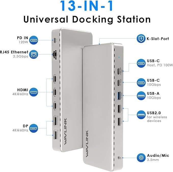 DisplayLink　トリプル4K@60Hzユニバーサルドッキングステーション